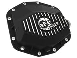 aFe POWER 21-22 Ram 1500 TRX Hemi V8 6.2L (sc) PRO Series Rear Differential Cover Black w/ Machined - 46-71280B