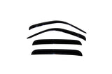 AVS 02-07 Jeep Liberty Ventvisor Outside Mount Window Deflectors 4pc - Smoke - 94428