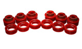 Energy Suspension 94-01 Dodge Ram 1500 / 94-02 Ram 2500/3500 Red Body (Cab) Mount Set - 5.4107R