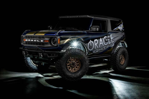 Oracle Underbody RGB+W Wheel Well Rock Light Kit - 4 PCS - ColorSHIFT - 5895-339