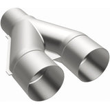 MagnaFlow Universal Trans Y-Pipe All SS 4inch (Dual) 3.5inch (Single) x 13inch (Overall) - 10800