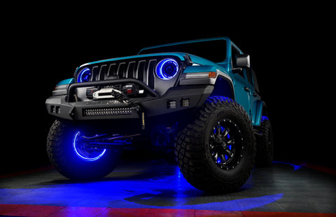 Oracle Oculus Bi-LED Projector Headlights for Jeep JL/Gladiator JT - w/ BC1 Controller - 5839-335