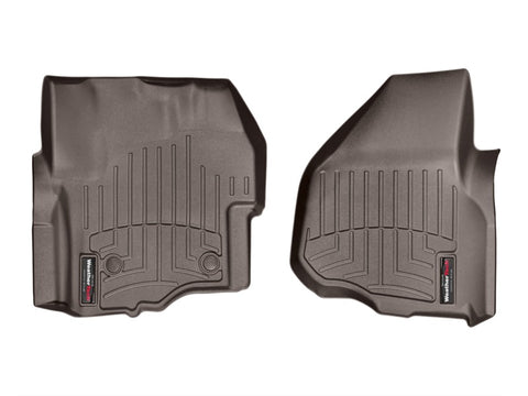 WeatherTech 2014-2015 Ford F-250/F-350/F-450/F-550 Front FloorLiner - Cocoa - 475841