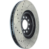 StopTech 00-06 Audi TT Quattro / 03/04-12/04 VW Jetta Left Front Drilled CRYO-STOP Rotor - 128.33062CL