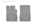 WeatherTech 93 Mercedes-Benz 300CE Front Rubber Mats - Grey - W36GR