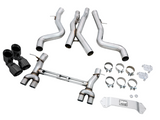 AWE Tuning BMW F8X M3/M4 Track Edition Catback Exhaust - Diamond Black Tips - 3020-43087
