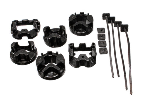 Energy Suspension 95-99 Chrysler Neon Black Motor & Transmission Mount Inserts - 5.1107G
