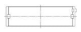 ACL GTR Standard Sized High Performance Main Bearing Set (Version 4 Block) - 1M2505H-STD-4