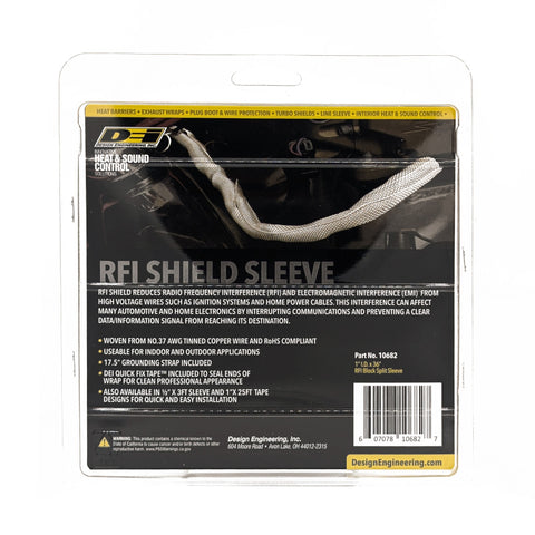 DEI RFI Shield Split Sleeve - 1in x 3ft - 10682