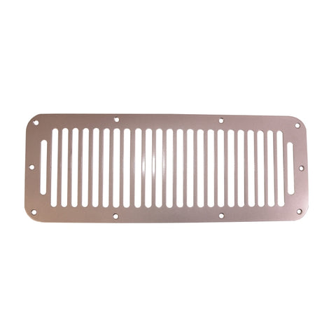 Rugged Ridge 78-95 Jeep CJ / Jeep Wrangler Satin Stainless Steel Cowl Vent Cover - 11185.06