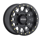 Method MR401 UTV Beadlock 14x7 / 5+2/38mm Offset / 4x156 / 132mm CB Matte Black Wheel - MR40147046552B