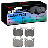 DFC 06-13 BMW 330I Rear 4000 Hybridynamic Brake Pads - 4000-1372-00