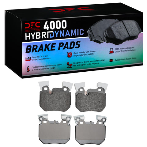 DFC 06-13 BMW 330I Rear 4000 Hybridynamic Brake Pads - 4000-1372-00