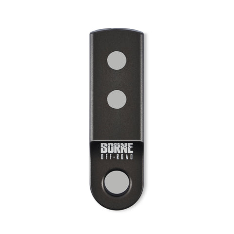 Borne Off-Road CNC Hitch Receiver Shackle 2in Hard Anodized - BNHR-2-HA