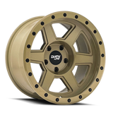 Dirty Life 9315 Compound 17x9 / 5x139.7 BP / -12mm Offset / 108mm Hub Desert Sand Wheel - 9315-7985DS12