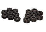 Energy Suspension Ford Bronco Body Mount Set - Black - 4.4101G