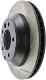 StopTech Power Slot 07-10 Audi Q7 / 03-10 Porsche Cayenne Left Rear Slotted Rotor - 126.33078SL