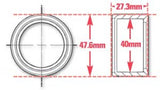 SPC Performance Weld-In Ring Kit 40 mm ID - 15526