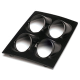 Autometer 68-69 Chevy Camaro / 68-74 Nova Quad Console Pod - Black - 10002
