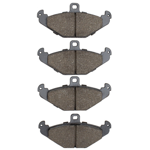 R1 97-11 Tesla Roadster Rear Semi Met Brake Pads - 2311-0491-10