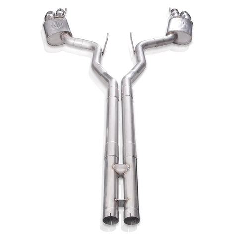 Stainless Works 18+ Ford Mustang GT Redline H-Pipe Performance Connect Cat-Back Exhaust - M18CBHPC