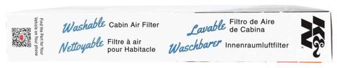 K&N 05-14 VW Jetta 2.5L 2.0L / EOS Cabin Air Filter - VF3013