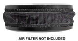 K&N Air Filter Wrap Black Oval for Harley Davidson 91-97 Sportster/Glide/Softail/Fat Boy/Low Rider - RK-3902PK