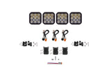 Diode Dynamics SS5 Pro Universal CrossLink 4-Pod Lightbar - White Driving - DD7252