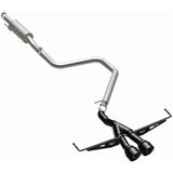 MagnaFlow 2019 Hyundai Veloster 1.6L 2.5in Center Exit Stainless Steel Cat-Back Exhaust w/Blk Tips - 19455