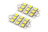 Diode Dynamics 44mm SML9 LED Bulb - Cool - White (Pair) - DD0106P