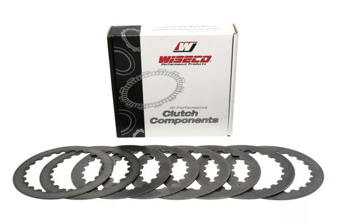 Wiseco Clutch Plate Kit - 8 Steel Clutch Basket - WPPS050