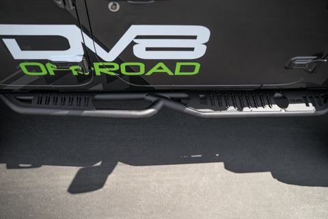 DV8 Offroad 18-23 Jeep Wrangler JL 4 Door Body/Pinch Weld Mounted Step - SRJL-08