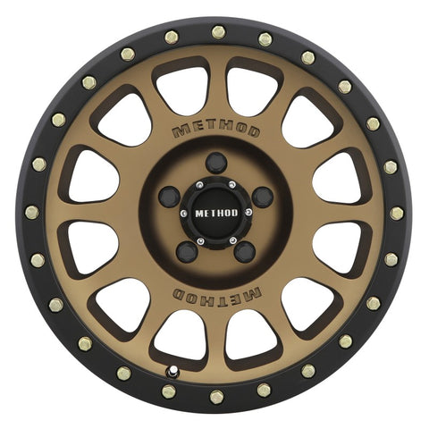 Method MR305 NV 18x9 0mm Offset 5x150 116.5mm CB Method Bronze/Black Street Loc Wheel - MR30589058900