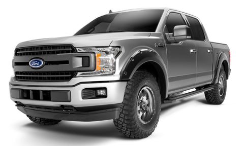 Bushwacker 18-19 Ford F-150 Pocket Style Flares 4pc - Black - 20945-02
