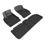 3D MAXpider 22-23 Lucid Air Kagu Floor Mat- Black R1 R2 - L1LU00001509