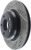 StopTech 12-16 BMW 335i Slotted & Drilled Rear Right Rotor - 127.34141R