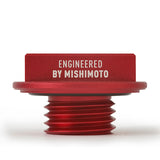 Mishimoto 87-01 Ford Mustang Hoonigan Oil Filler Cap - Red - MMOFC-MUS1-HOONRD