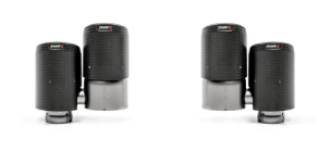 Akrapovic 17-18 Porsche Panamera Turbo Tail Pipe Set (Carbon) - TP-CT/48