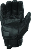 Speed and Strength Twist of Fate Leather Gloves Black - Small - 892330
