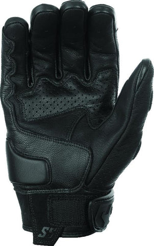 Speed and Strength Twist of Fate Leather Gloves Black - Small - 892330