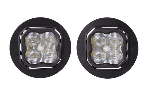 Diode Dynamics SS3 LED Pod Max Type OB Kit - White SAE Fog - DD6708
