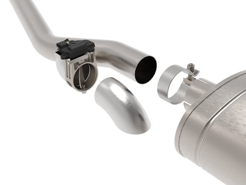 aFe Gemini XV 3in 304 SS Cat-Back Exhaust w/ Cutout 19-21 GM Silverado/Sierra 1500 V8 - 49-34138