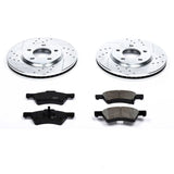 Power Stop 01-07 Chrysler Town & Country Front Z23 Evolution Sport Brake Kit - K5247