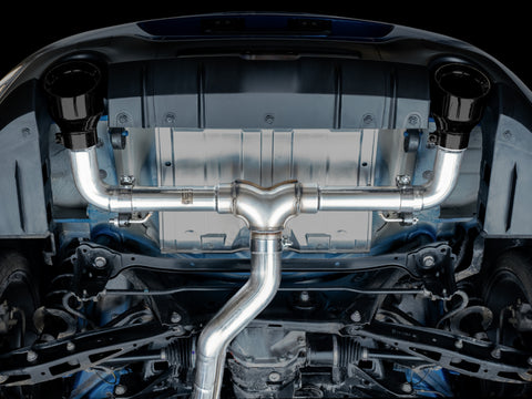 AWE Subaru BRZ / Toyota GR86 / Toyota 86 Track Edition Cat-Back Exhaust- Diamond Black Tips - 3020-33279