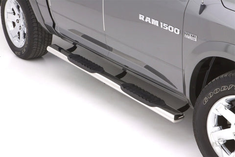 Lund 10-17 Dodge Ram 2500 Crew Cab 5in. Oval Straight SS Nerf Bars - Polished - 23984003