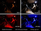 Diode Dynamics Wrangler JK 4dr Interior Kit Stage 1 - Red - DD0367
