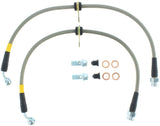 StopTech 94-01 Integra / 99-00 Civic Si w/Rear Disc Brakes Rear SS Brake Lines - 950.40500