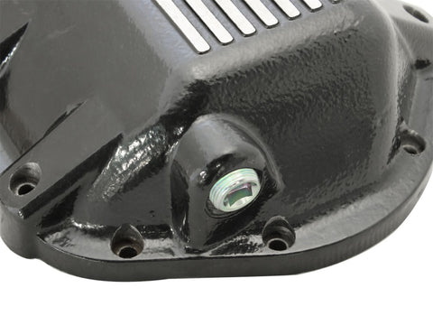 aFe Power Differential Cover Machined Pro Series 97-15 Jeep Dana 44 w/ 75W-90 Gear Oil 2 QT - 46-70162-WL