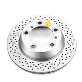 Power Stop 17-19 Porsche 718 Boxster Rear Evolution High Carbon Geomet Coated Rotor - EBR1079EVC