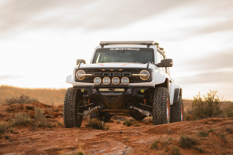 DV8 Offroad 2022+ Ford Bronco Raptor Tube Front Bumper - FBFR-02
